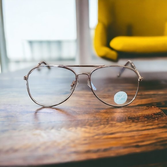 BP Blue Light Aviator Glasses - Picture 1 of 6